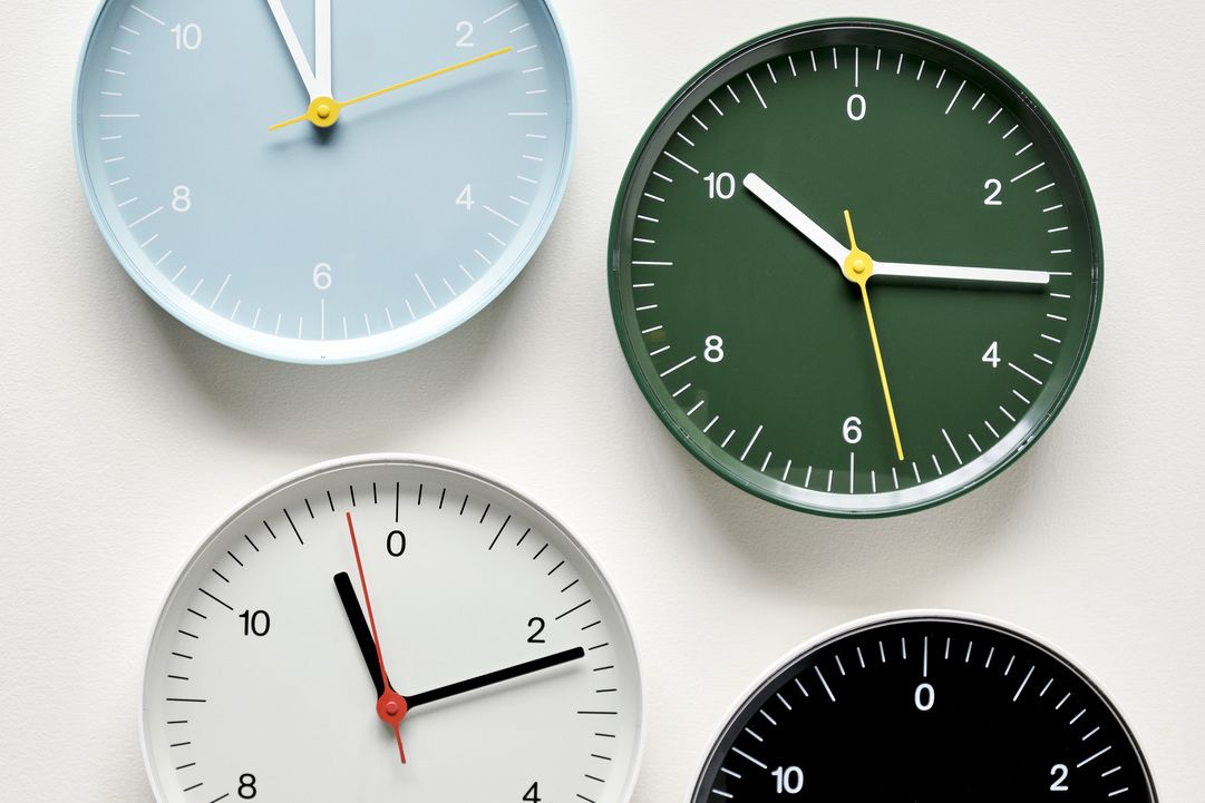 Wall Clock Wall Clock GREEN Hay SINGLE PIECES