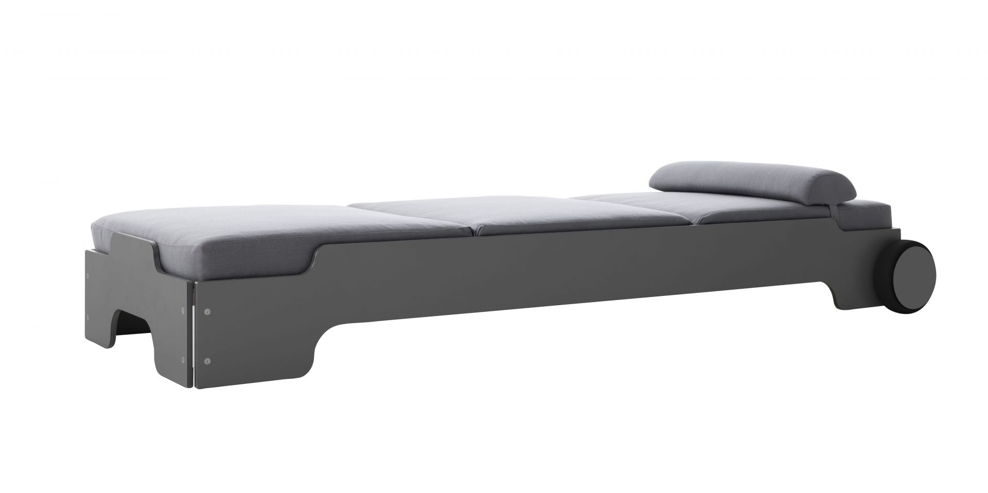 Solara Stacking Lounger incl. Wheels and Upholstery Outdoor Müller Möbelwerkstätten