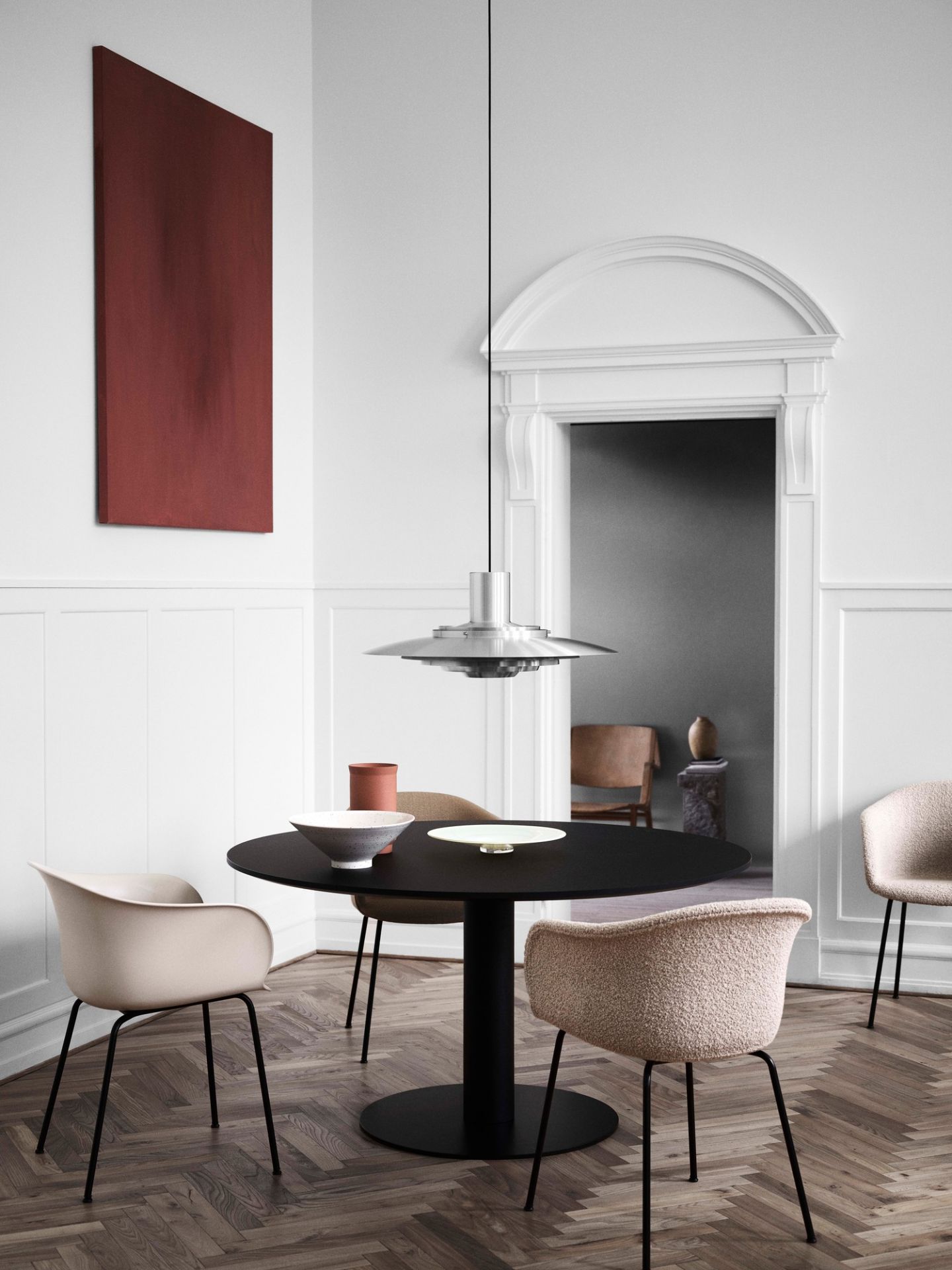 P376 Pendant light KF2 Aluminium AndTradition SINGLE PIECES
