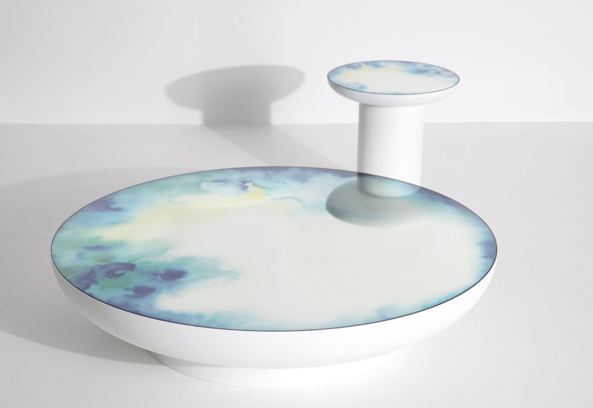 Francis Coffee Table Coffee table Ø 110 cm Petite Friture White Francis Coffee Table Coffee table Ø 110 cm Petite Friture White