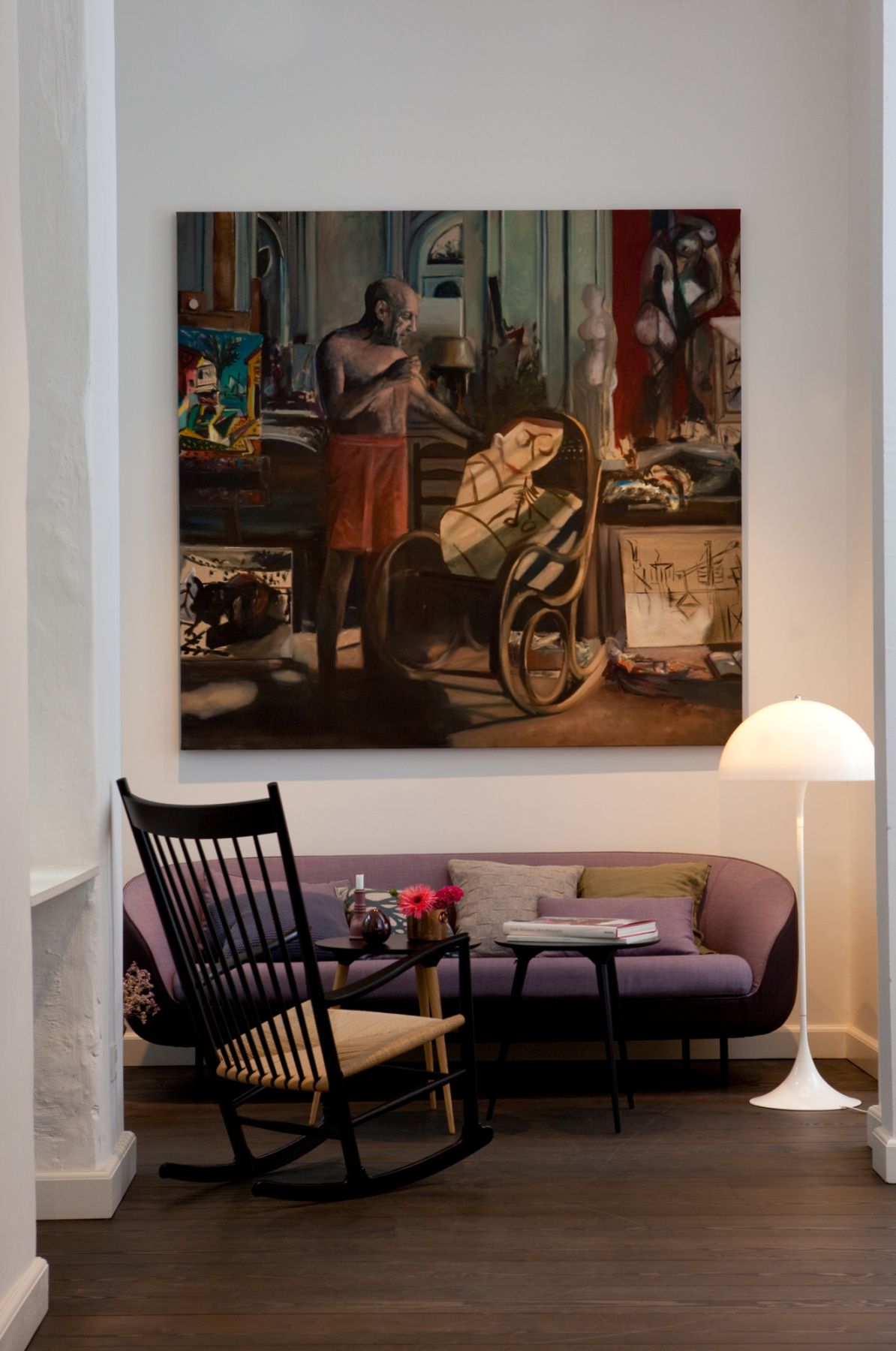 Panthella floor lamp Louis Poulsen