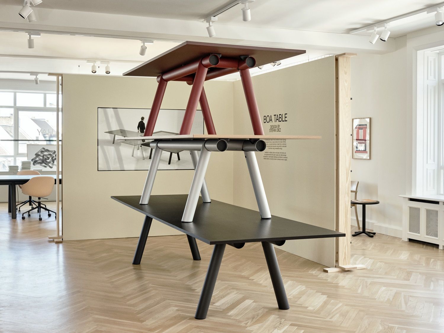 Boa Table Table / Conference Table Lx420 cm Hay