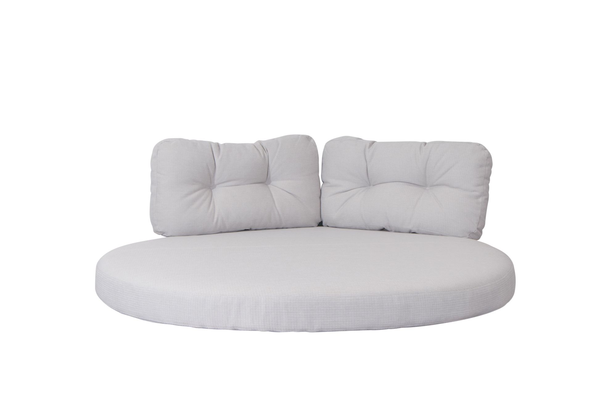 Ocean Outdoor Cushion Set White Grey for Daybed Large Cane-Line