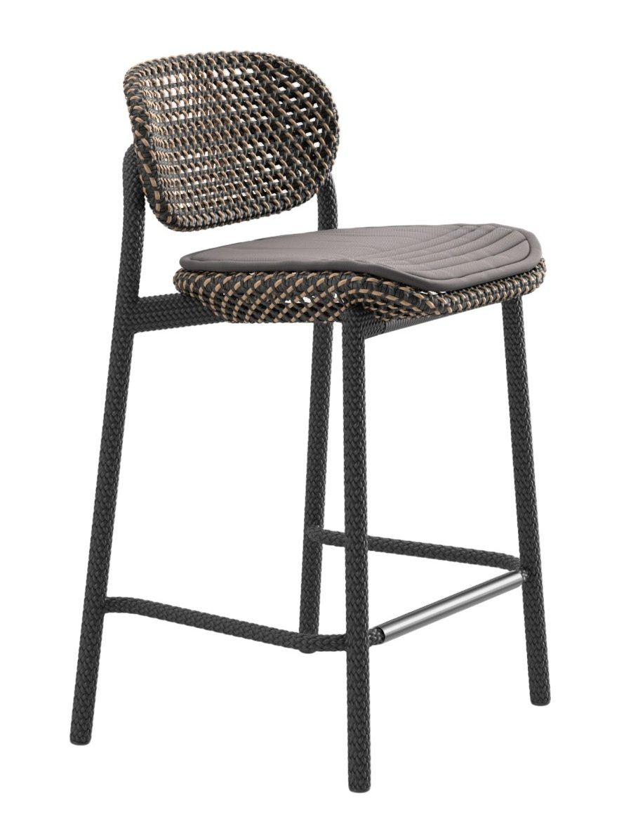 ROII Outdoor bar stool counter height DEDON