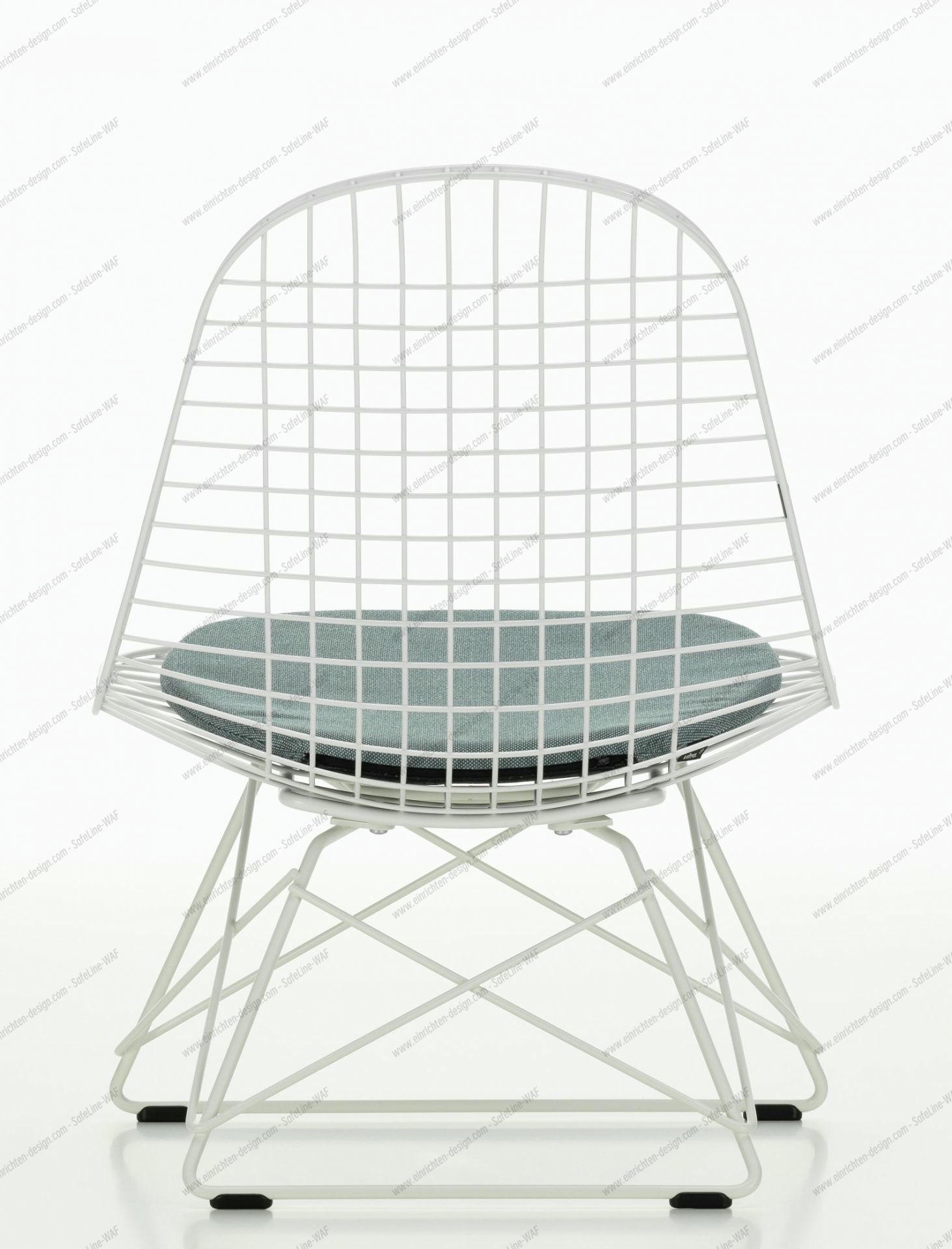 LKR-5 Wire Chair Chair with Seat Cushion Vitra