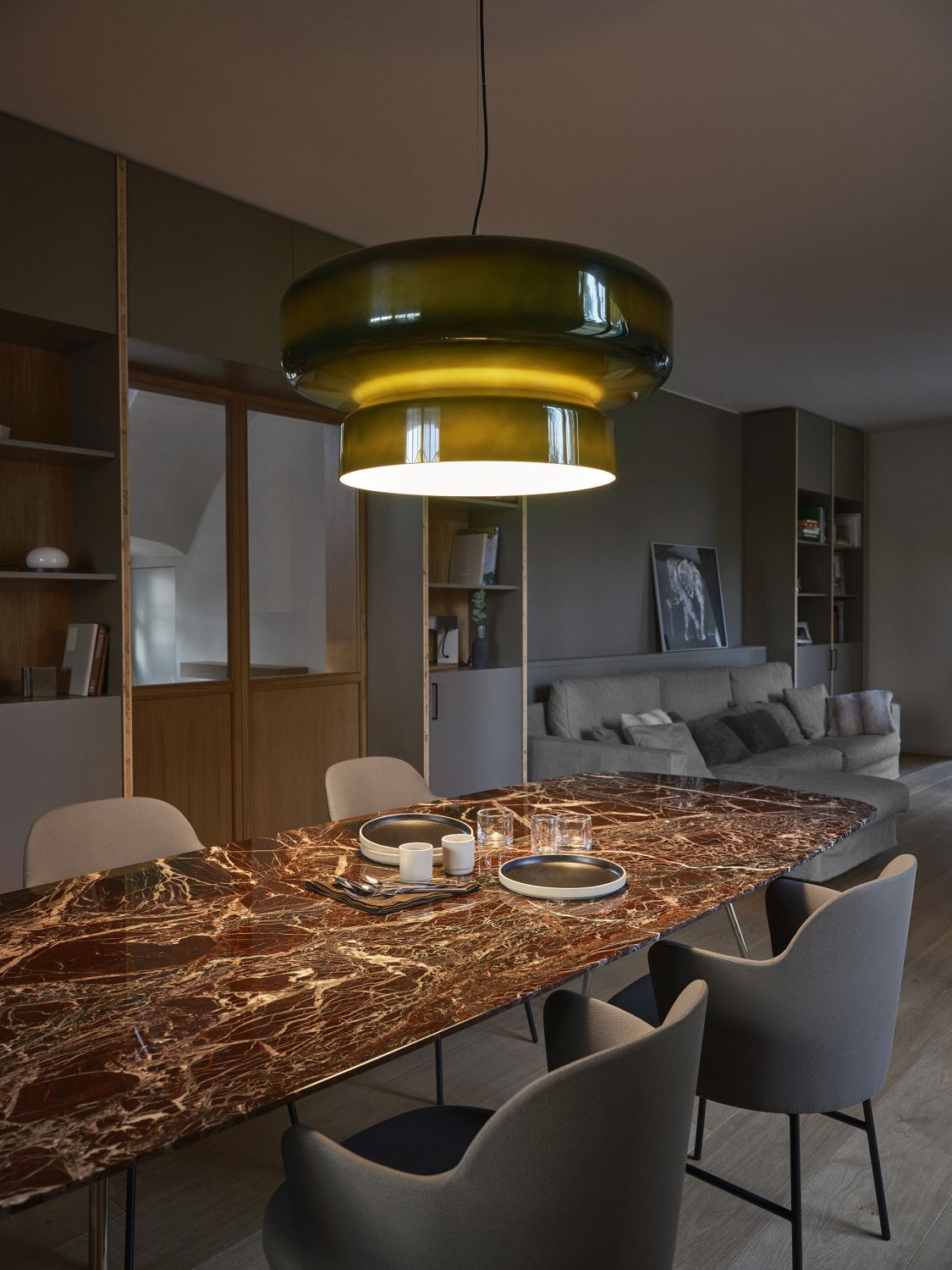 Bohemia 84 pendant lamp violet Marset