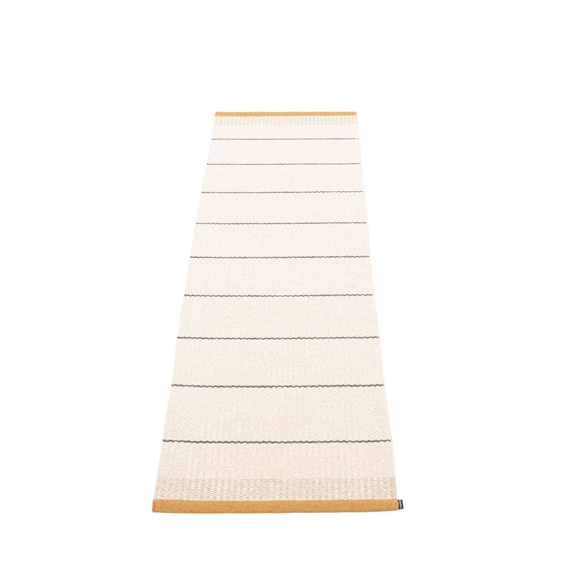 Belle Plastic Carpet 60x200 cm Pappelina Ocher