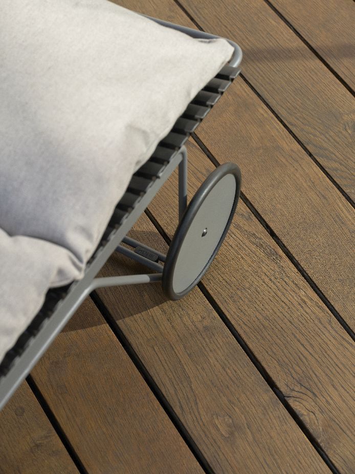 Click Adjustable Chaise Longue sun lounger Outdoor HOUE
