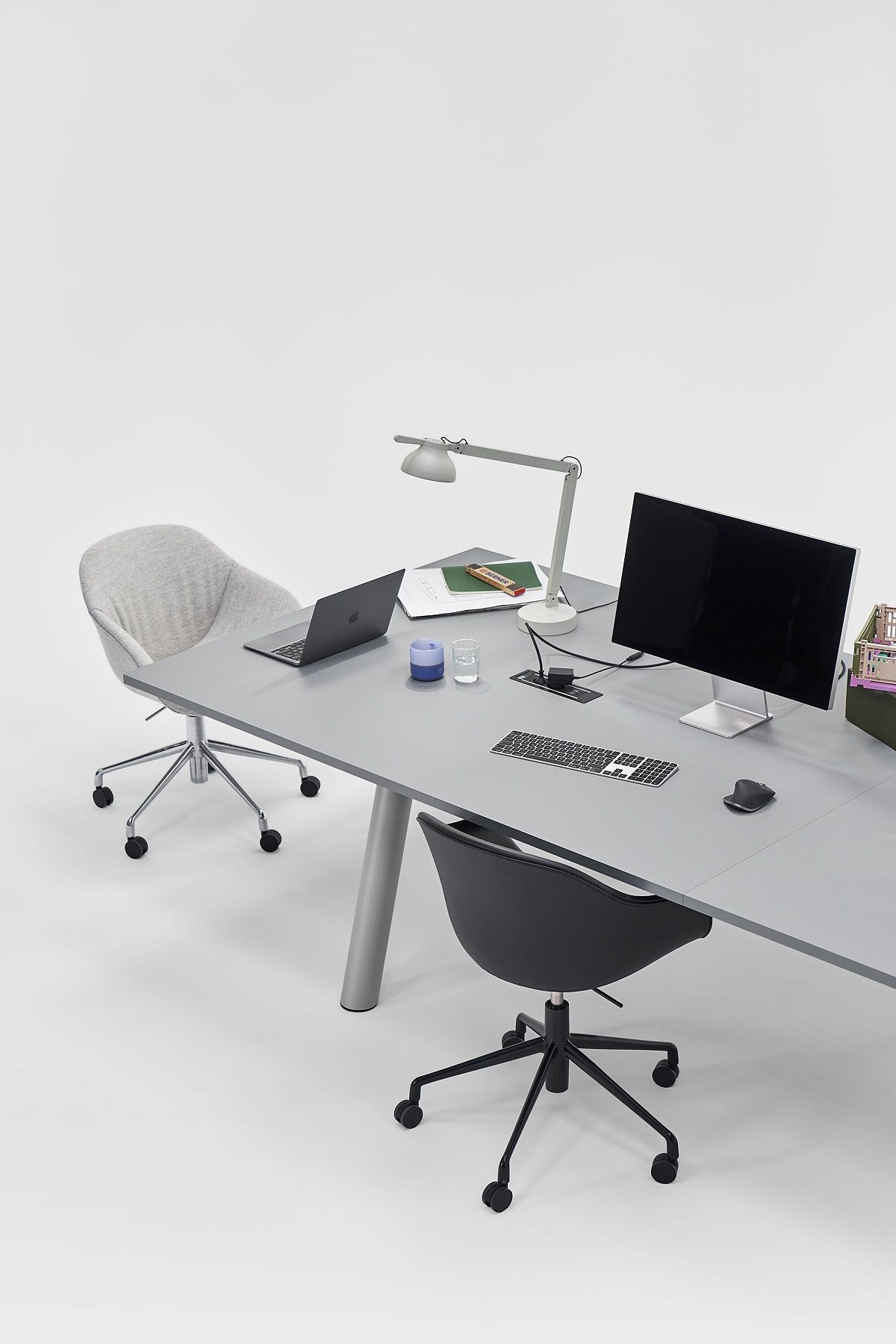 Boa Table Table / conference table W 350 x D 128 x H 75 cm Hay  