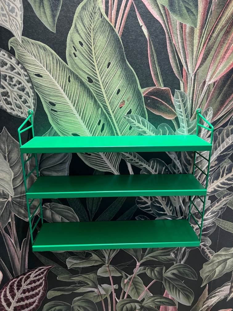 String Pocket Shelf GREEN - GREEN String Furniture EXHIBITION PIECE