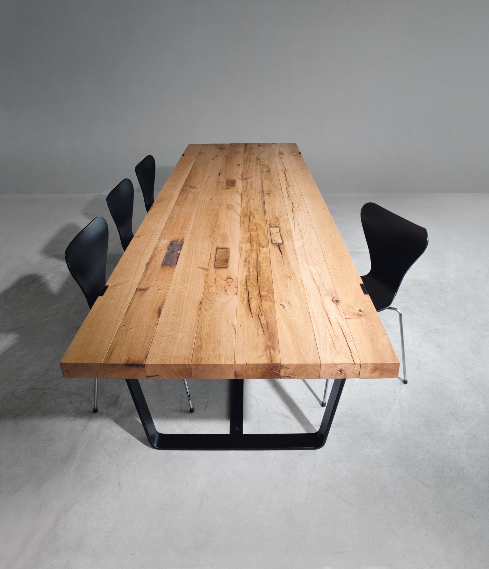 BB 11 Clamp table oak raw/oiled Janua