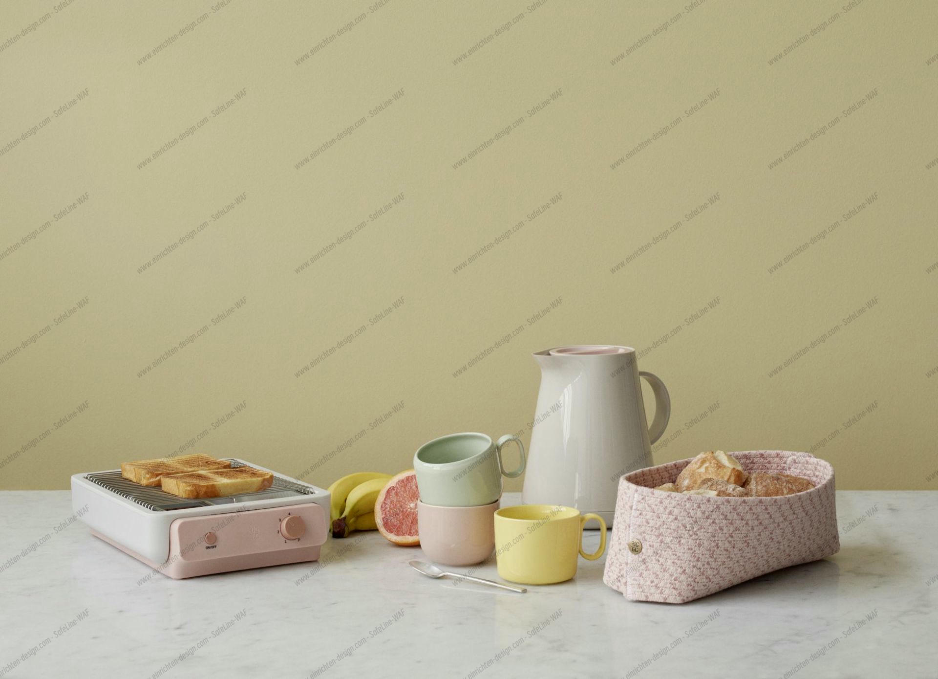 KNIT-IT bread basket rose RIG TIG by Stelton SINGLE PIECES