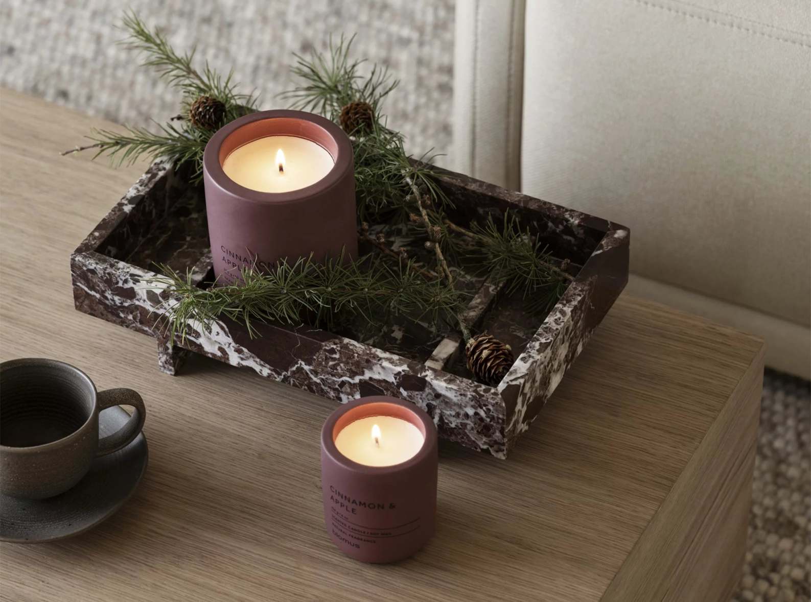 Abento marble tray Blomus