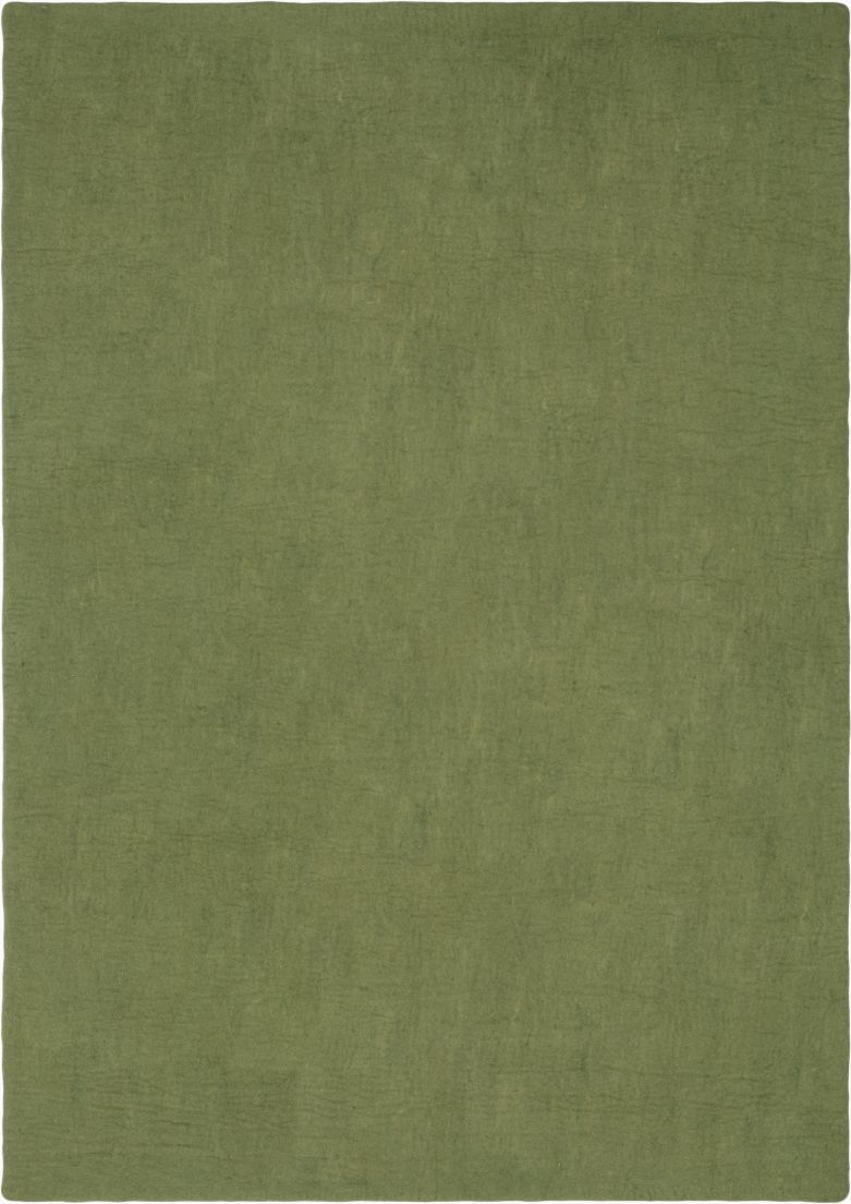Mono Rectangular Felt Rug 160 x 230 cm myfelt  Kaspar (green)
