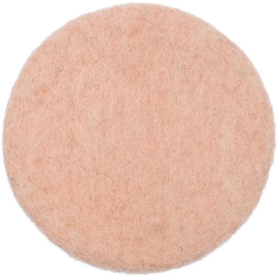 Mono Round Felt Rug Ø 160 cm myfelt Merle (Pink)