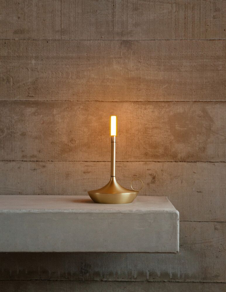 Wick S Portable light Baterry lamp  / Tample lamp with USB Graypants