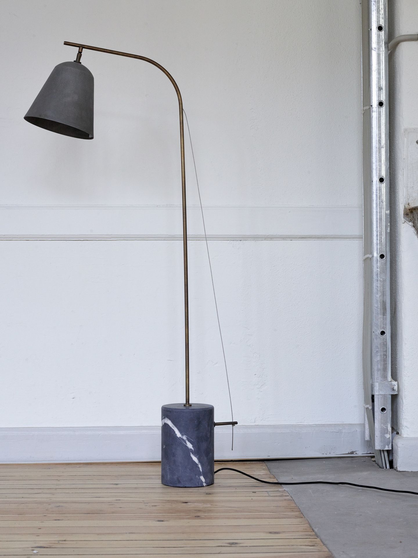 Line Two Floor Lamp NORR11-Weiß