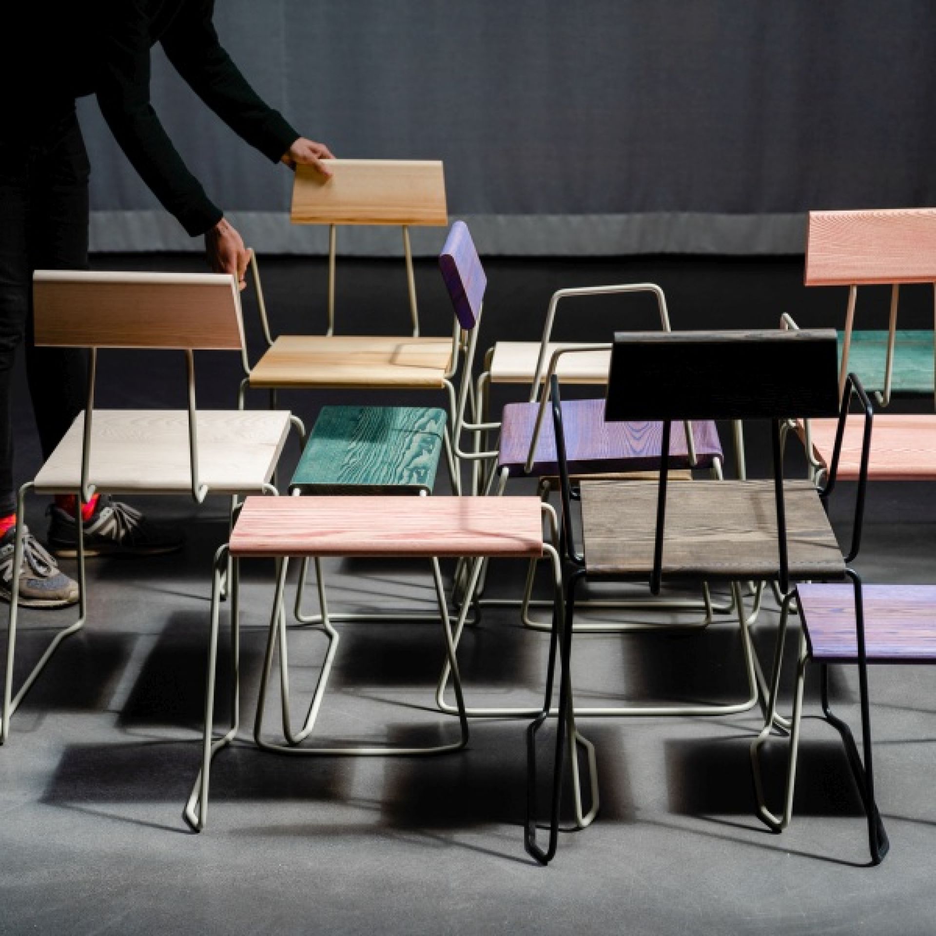 D:006 Chair with Armrests Fuchs & Habicht