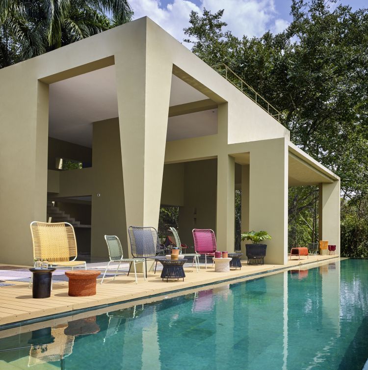 Cielo Lounge Chair low Lounge Chair low Outdoor ames 
