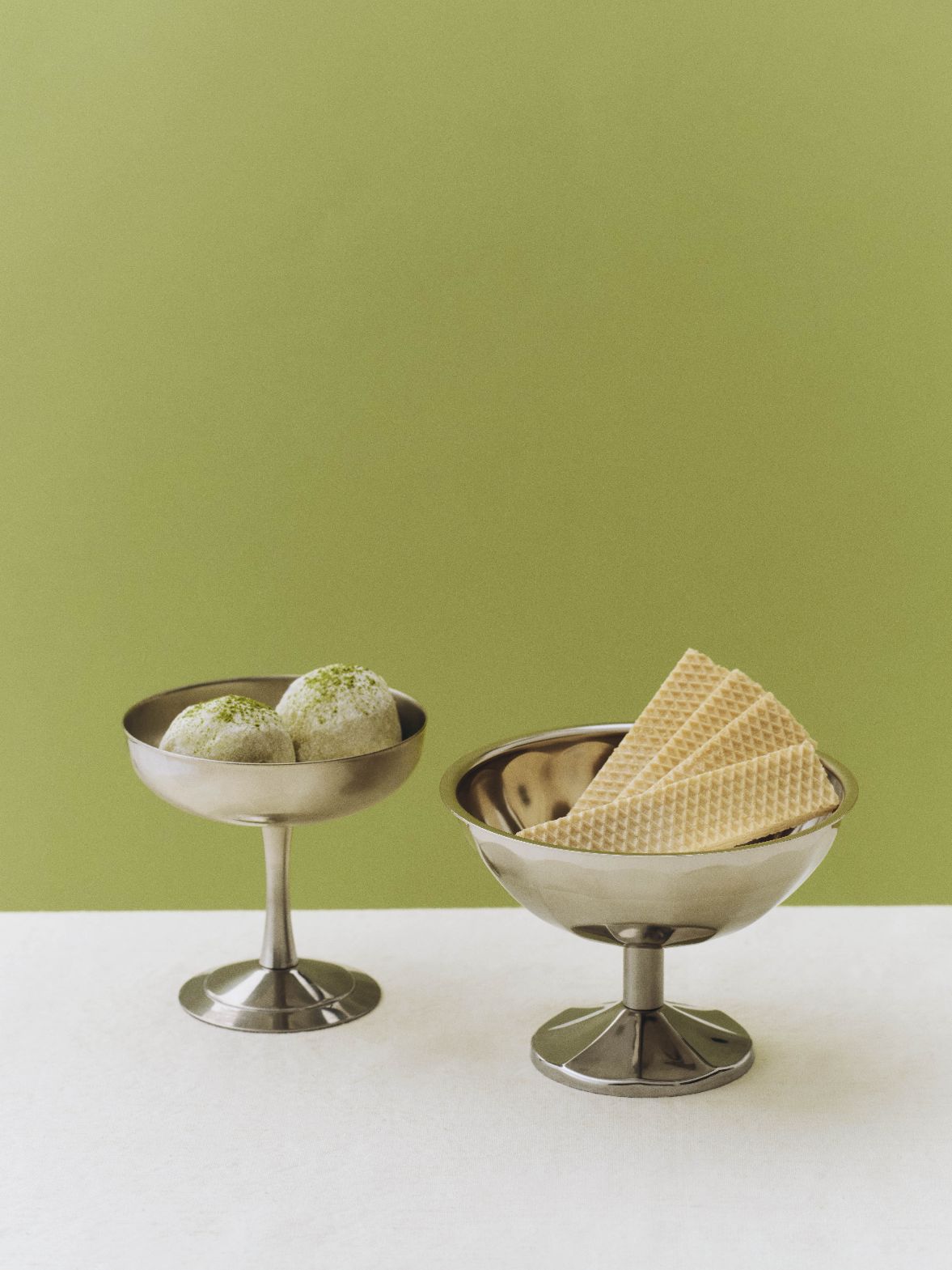 Italian Dessert Cup / Ice Cream Bowl Hay