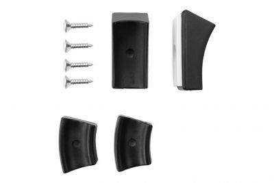 Slides for cantilever chairs Thonet Teflon Glides black