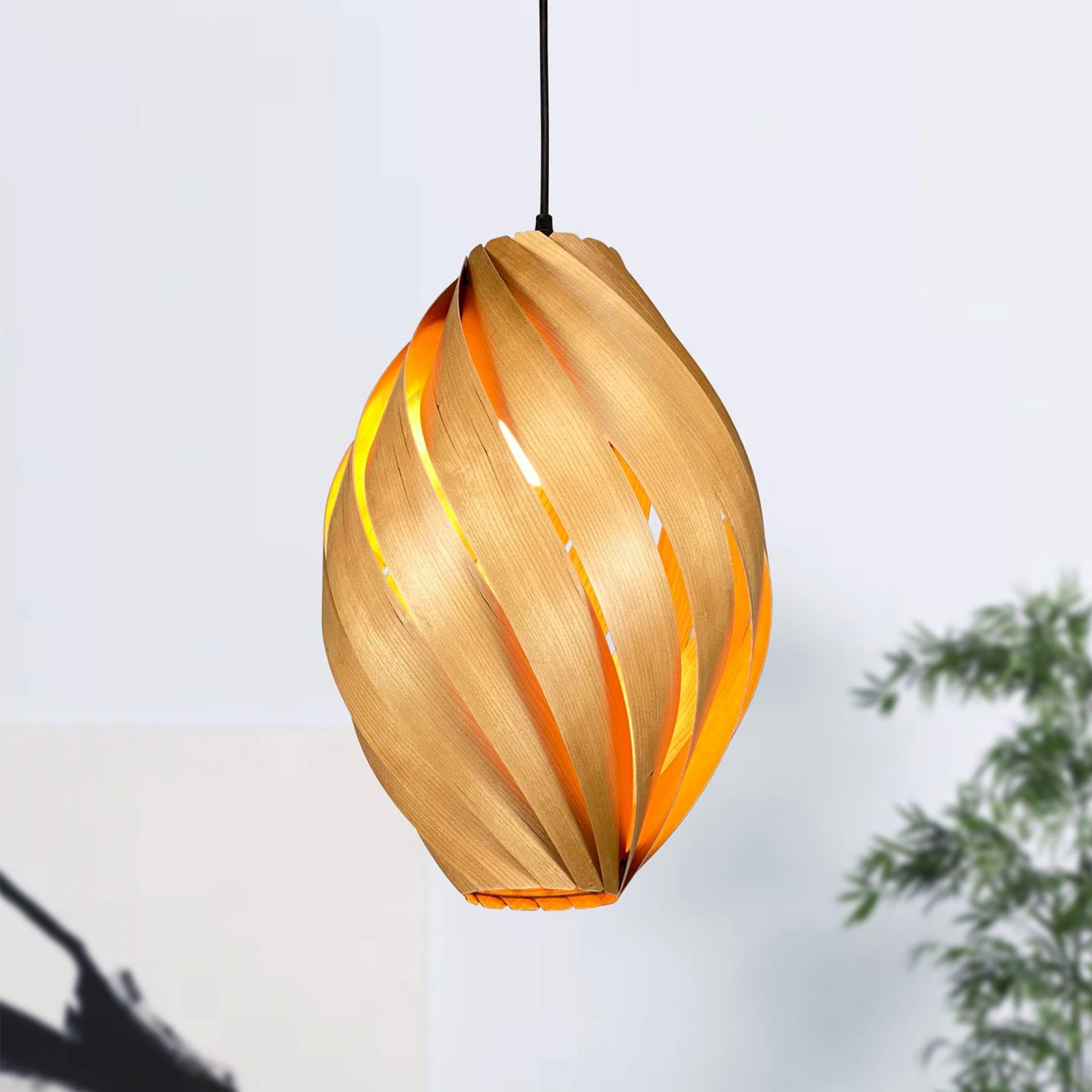 Ardére Pendant lamp rounded Cherry tree Gofurnit