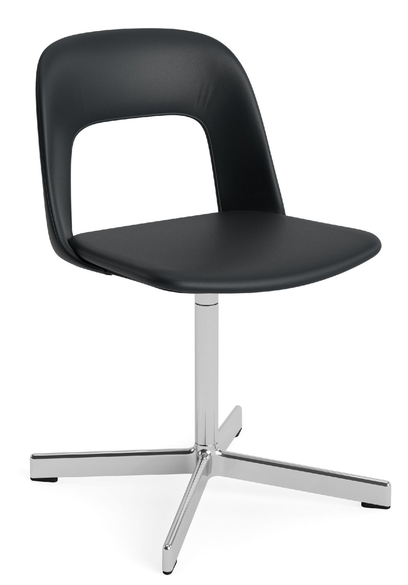 Layout Side Chair 134 4-star swivel base chair Hay  