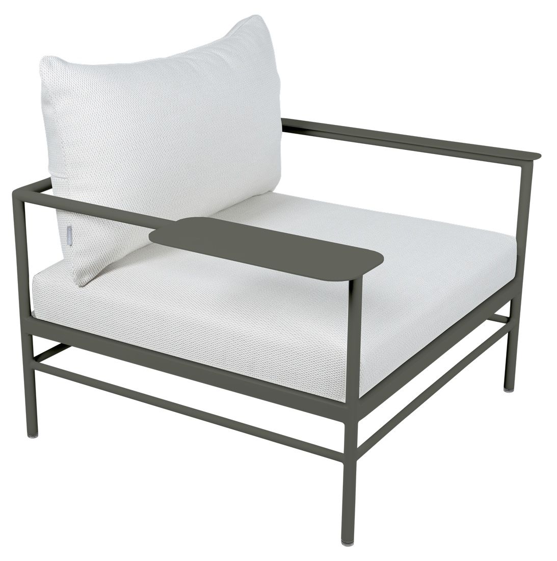 Rivage lounge chair with armrests Outdoor Fermob