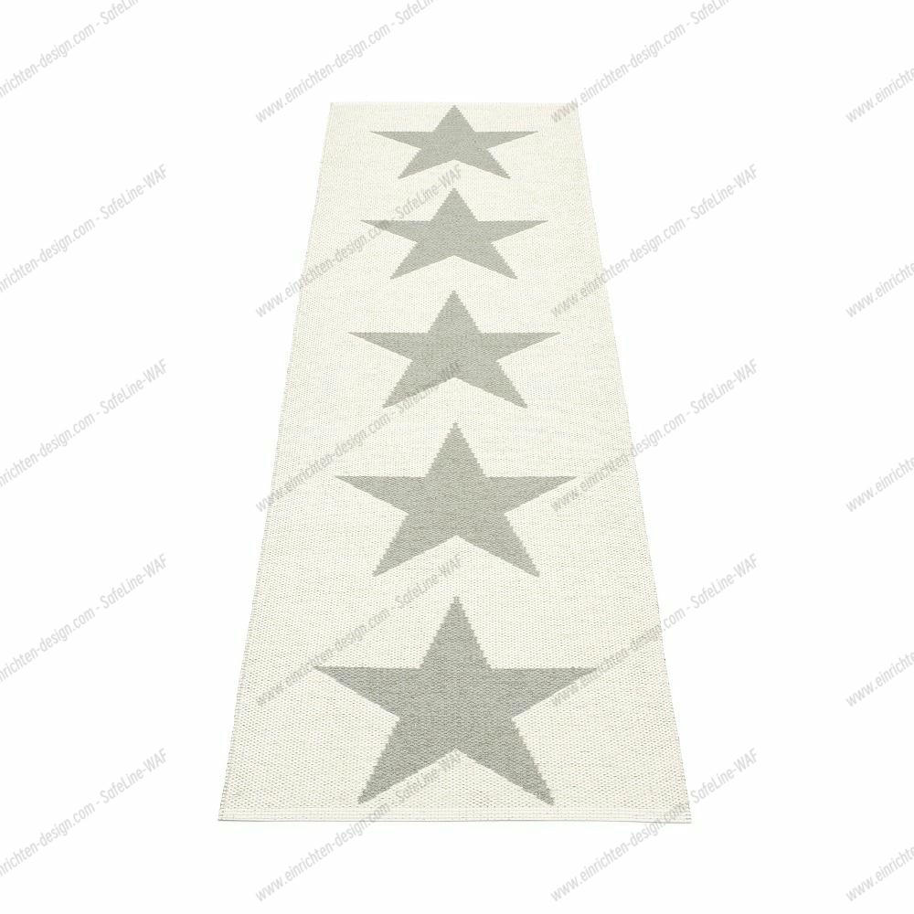 Viggo One Synthetic carpet 70x250 cm Pappelina Warm grey