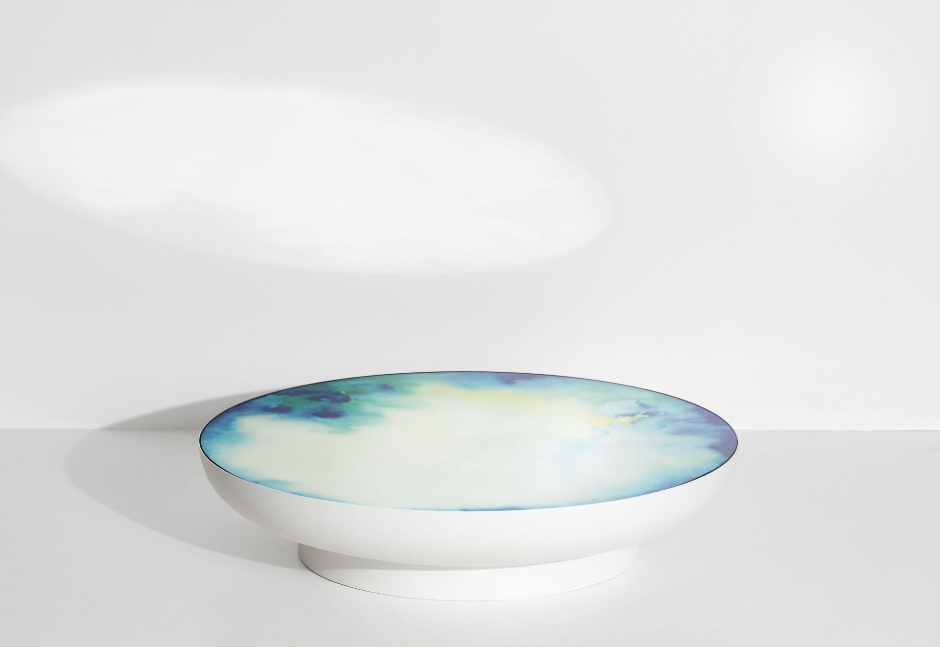 Francis Coffee Table Coffee table Ø 110 cm Petite Friture White Francis Coffee Table Coffee table Ø 110 cm Petite Friture White