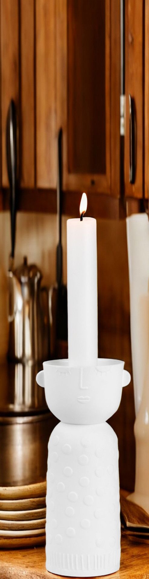 Porcelain layers Lichtgestalt Luna candle holder Räder SINGLE PIECES