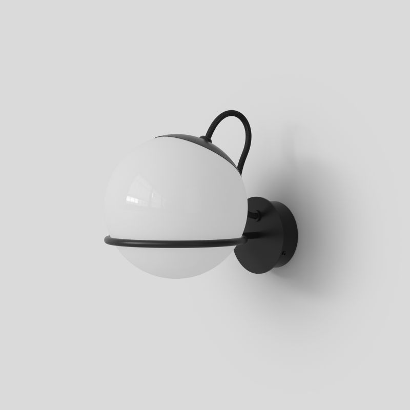Model 237/1 Wall Lamp Black Mount Astep