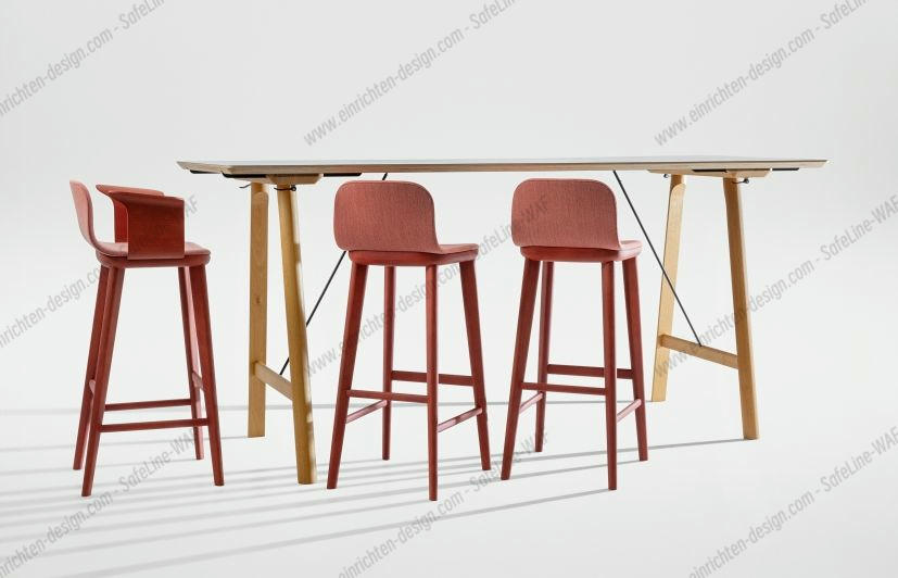 Aeon Comfort Barstool Barstool with armrests Fully upholstered Zeitraum