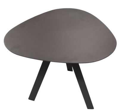 Flow side table GREY METALLIC Weishäupl IMPERFECT ITEMS