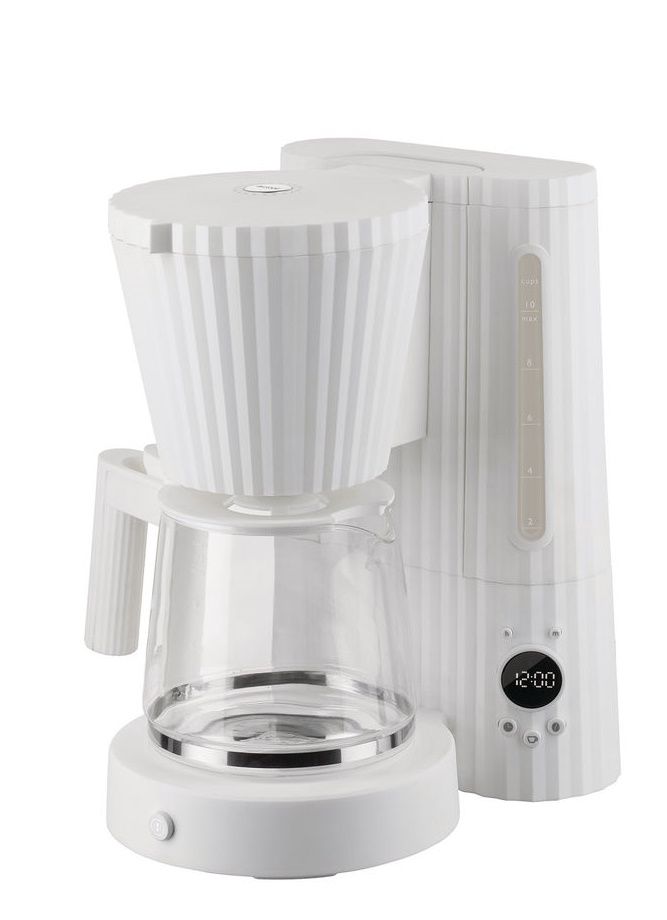 MDL14 Plissé Filter Coffee Maker Alessi White
