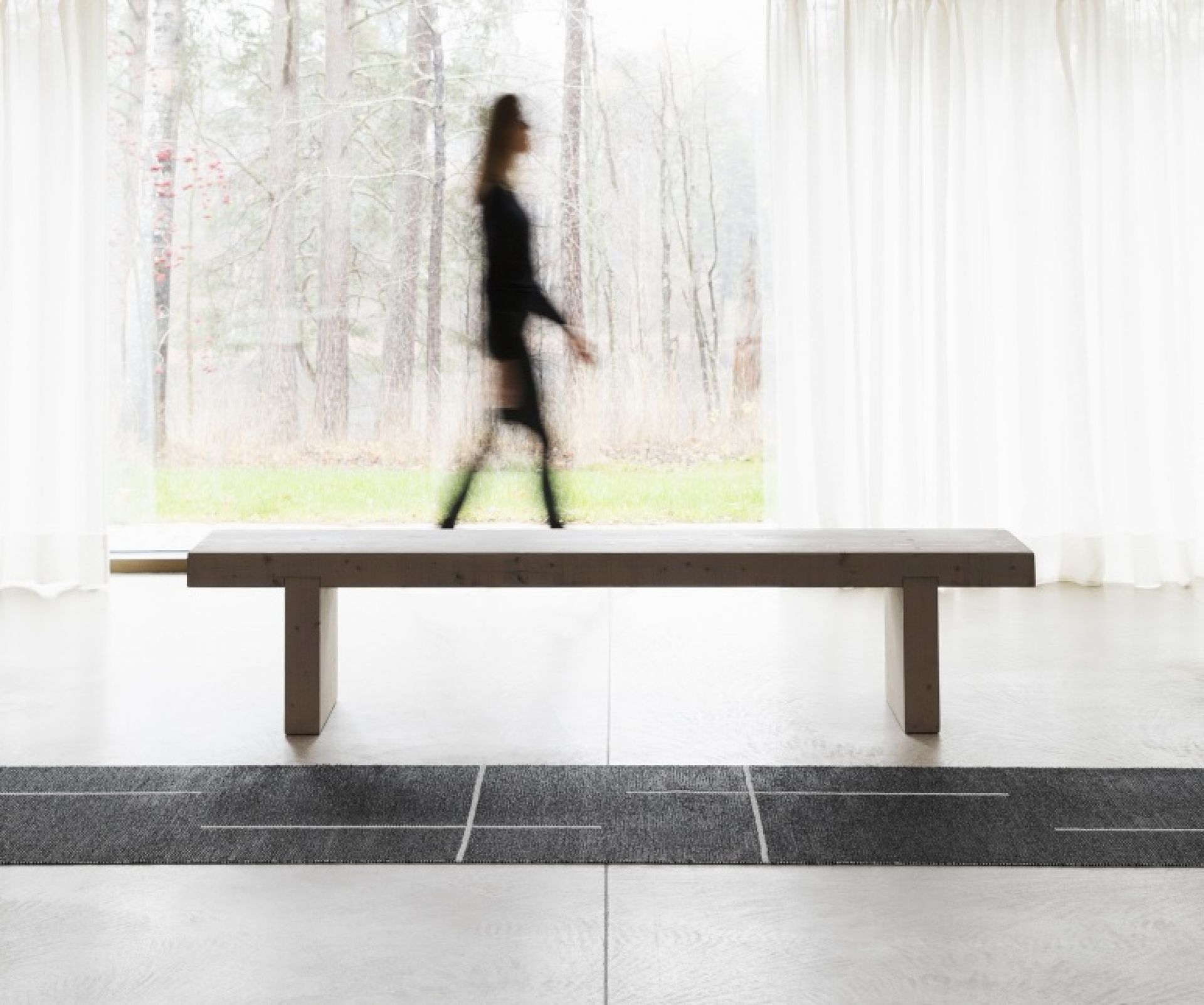 Fred Synthetic rug 70 x 270 cm Pappelina
