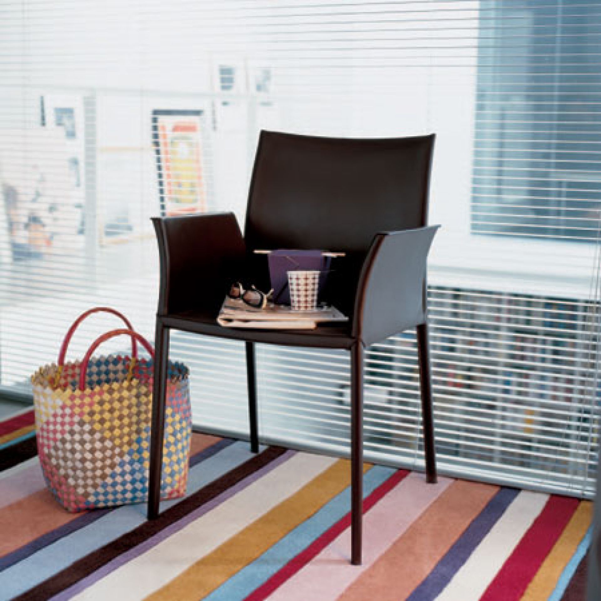 Chair Lea without Armrest B 44 cm Zanotta