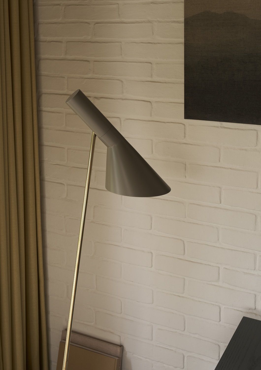AJ Floor lamp Brass Louis Poulsen