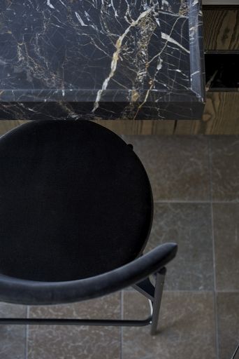 Series 430 Bar Stool Bar stool 75 cm BLACK / REMIX 123 Verpan SINGLE PIECES