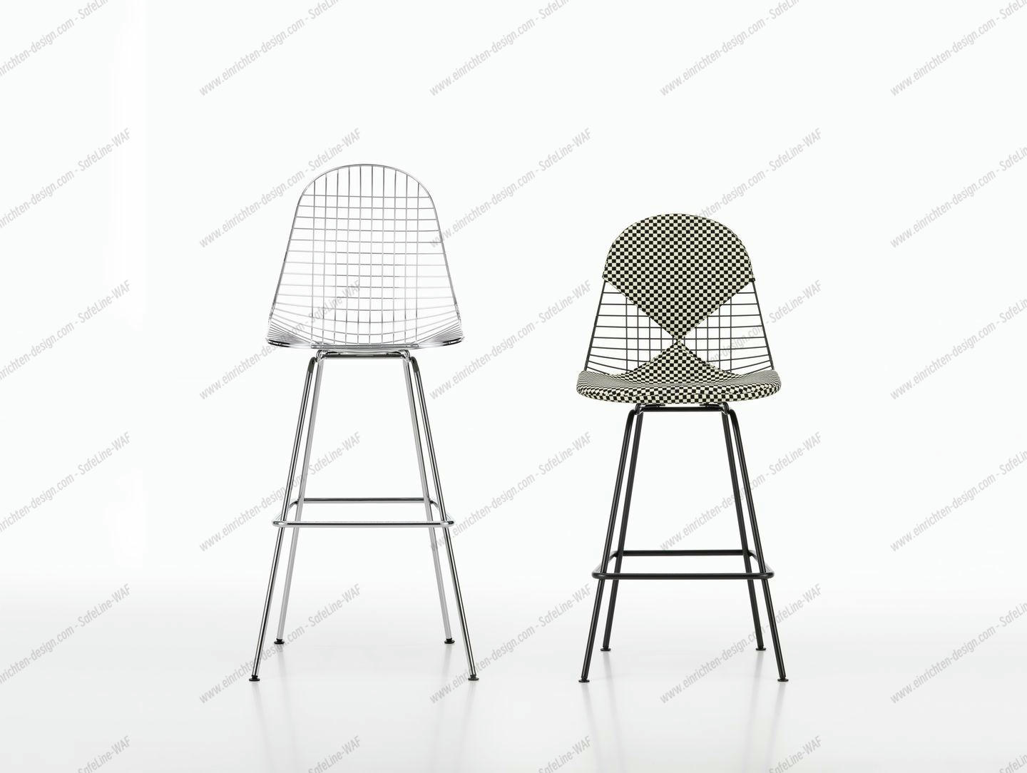 Eames Wire Bar Stool Medium Vitra