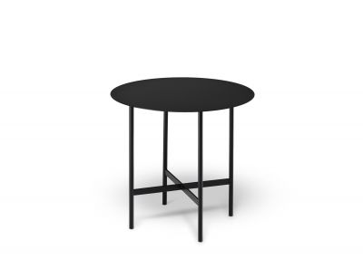 BETA coffee and side table small deep black Müller Möbelfabrikation