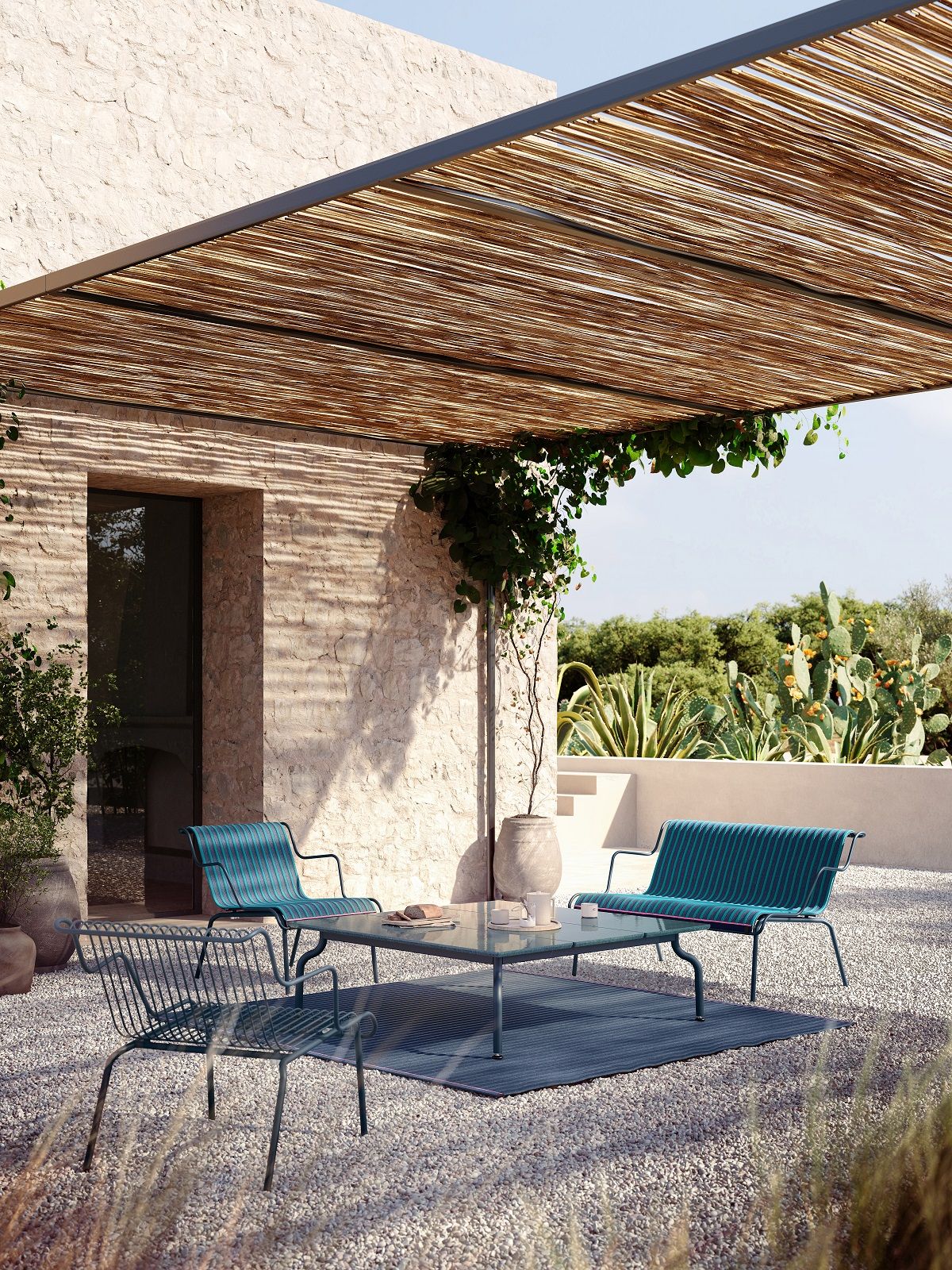 South Outdoor Lounge Armchair Magis
