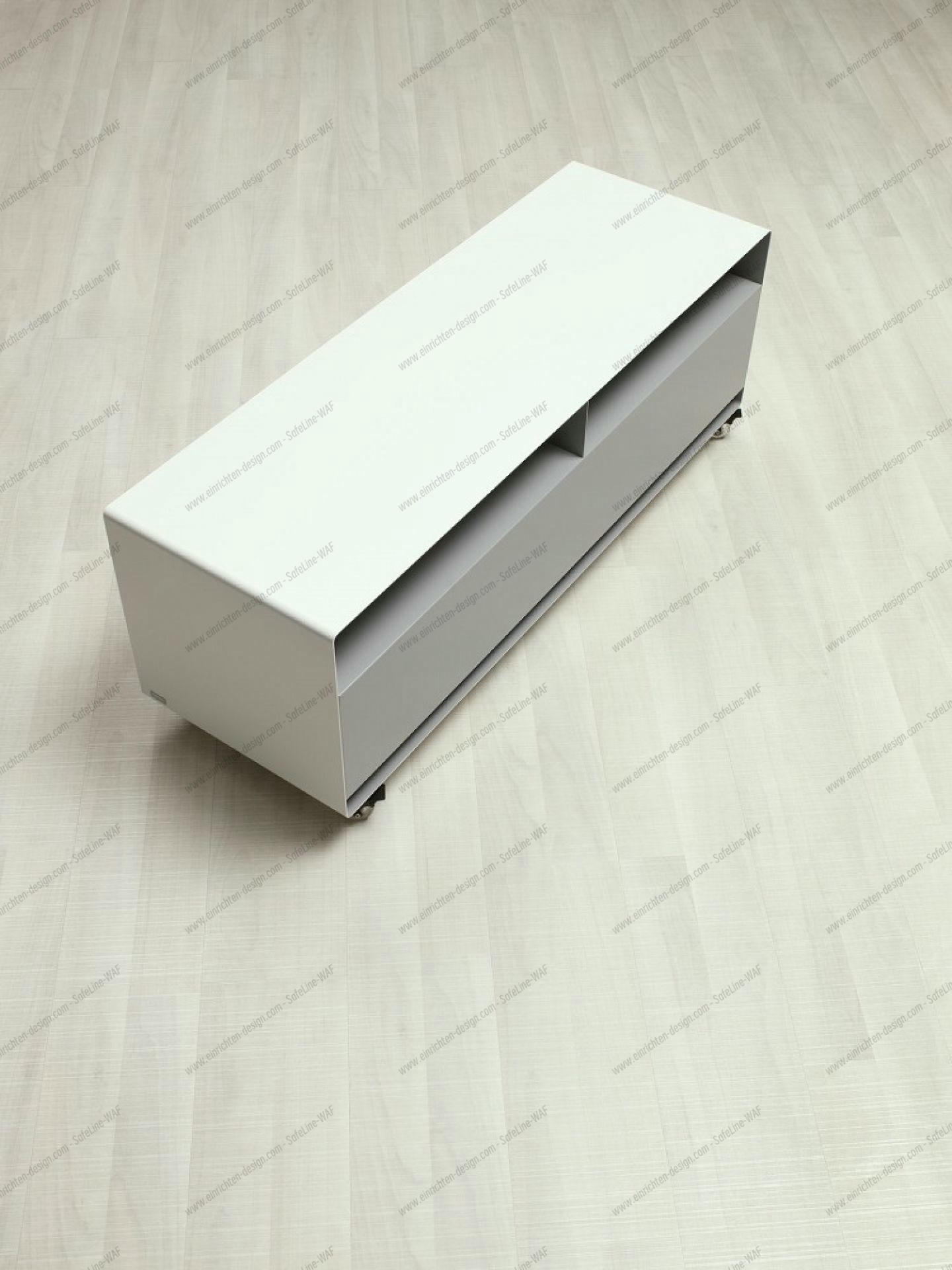 R109N Sideboard with industrial rollers Müller Möbelfabrikation - QUICK SHIP