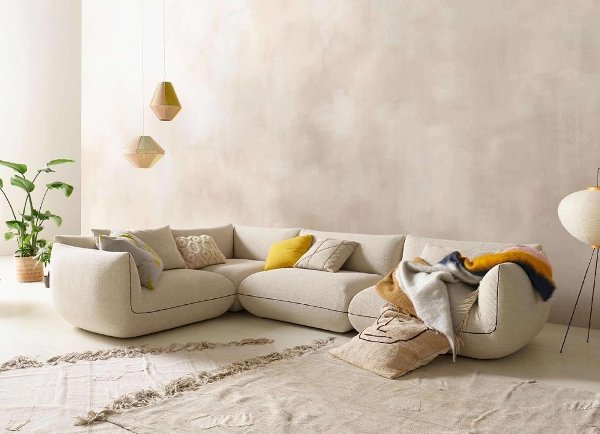 Jalis21 Sofa Light grey Cor