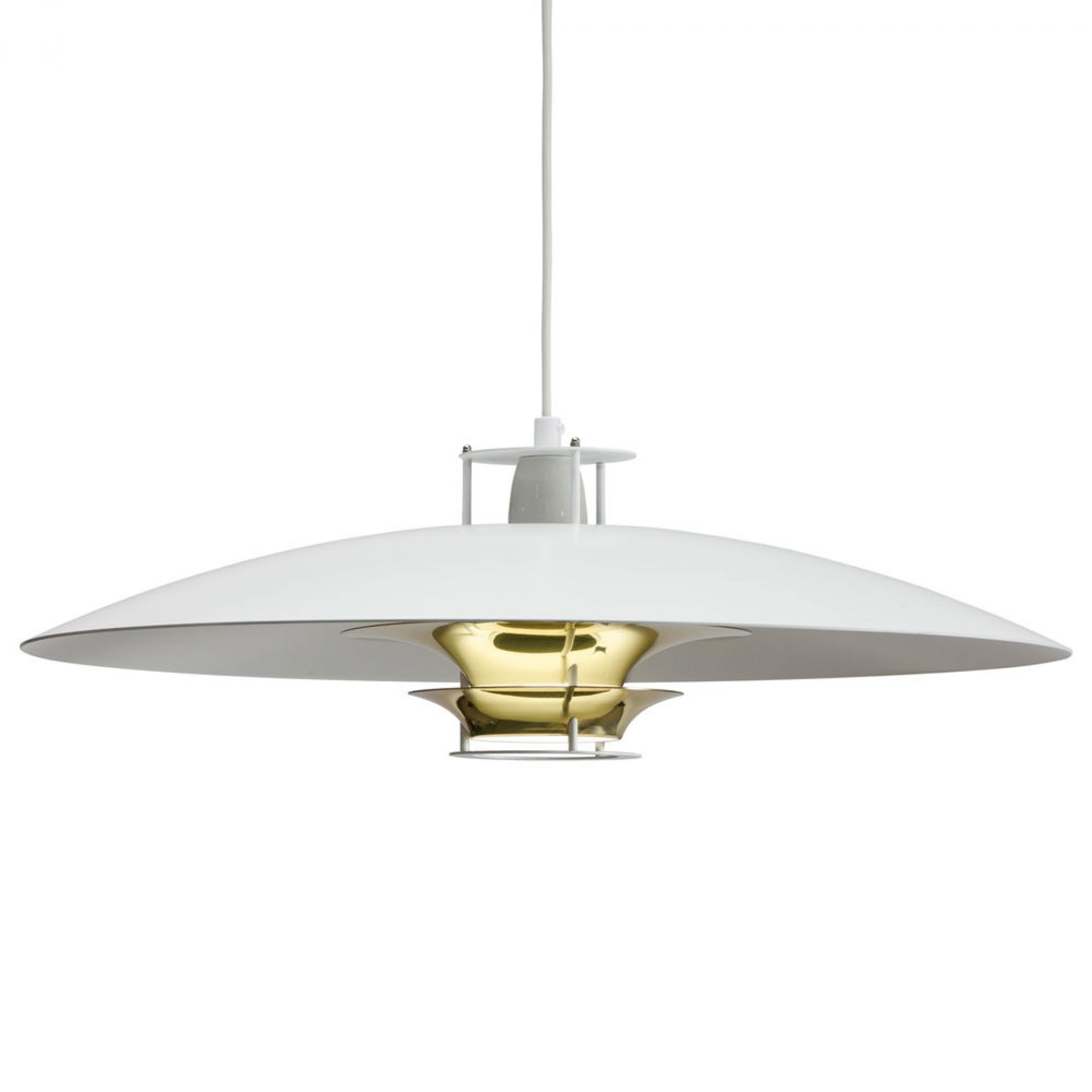 JL341 Pendant Lamp White / Brass Artek SINGLE PIECES