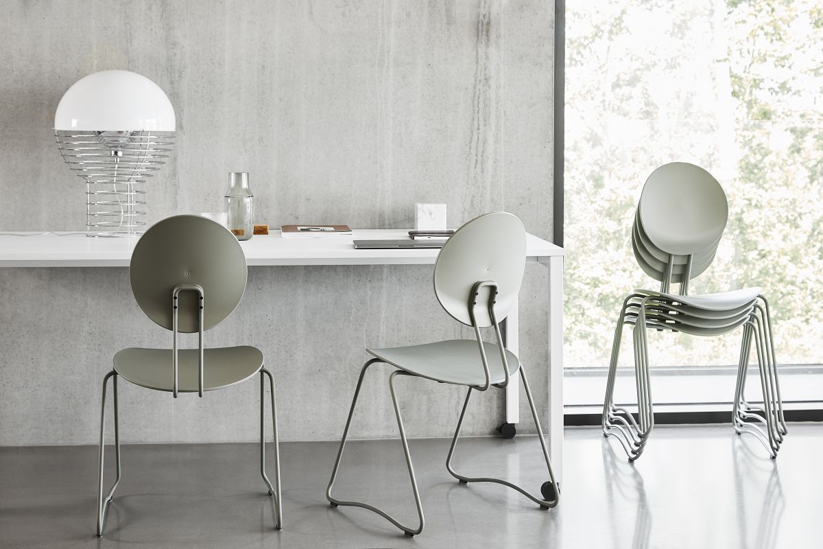 Panton Move Table Dining Table Rollable Verpan