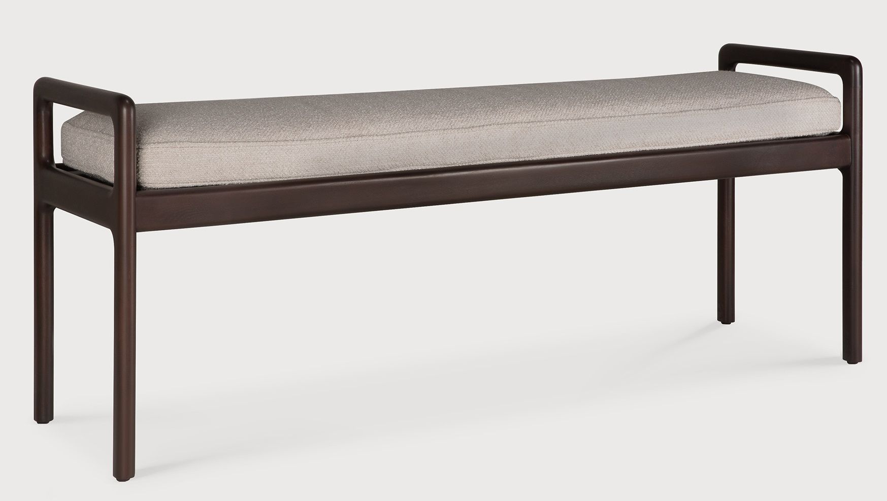 Jack Bench Bench with seat cushion Ivory Ethnicraft