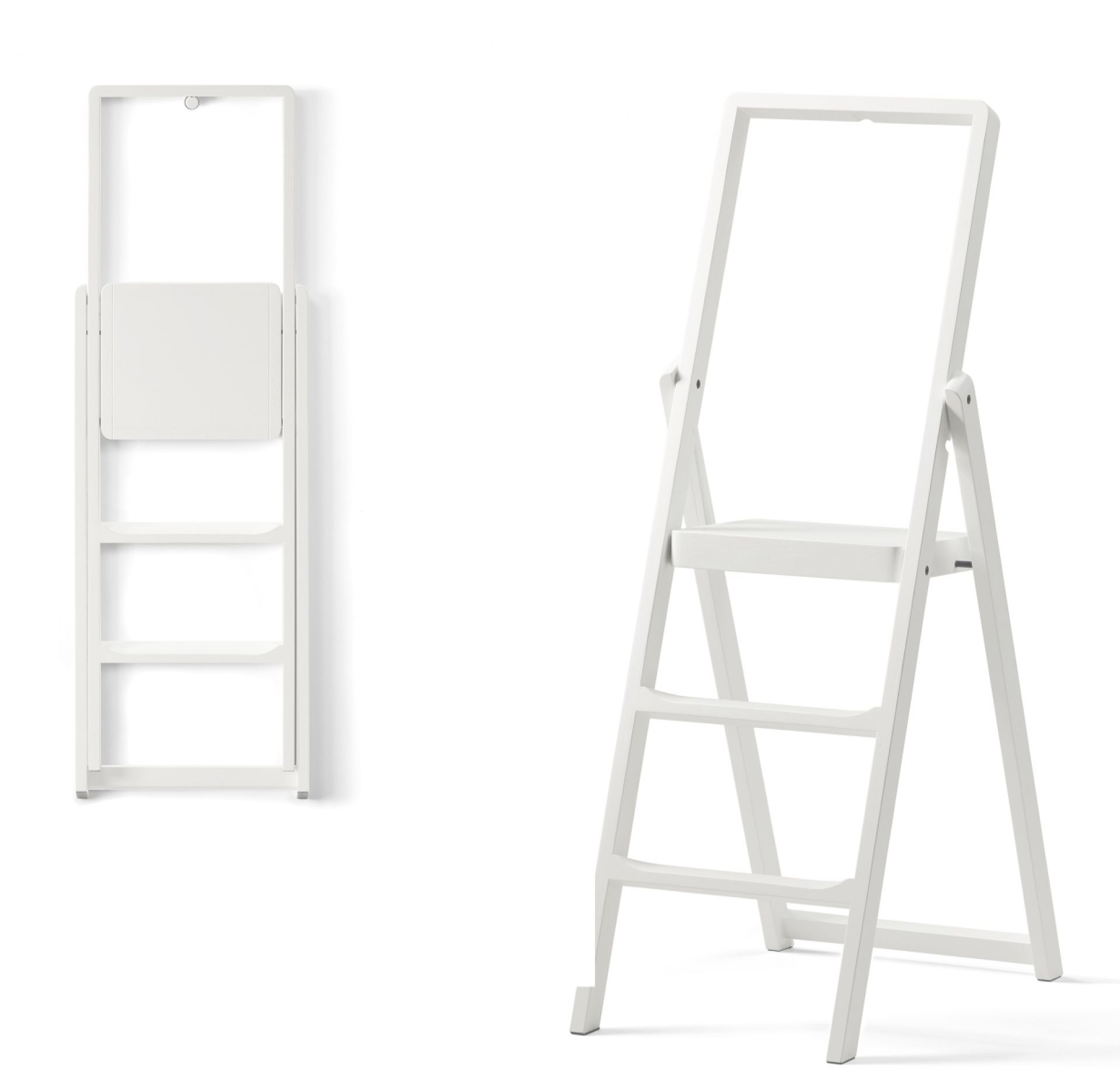 Step stepladder Designhouestockholm White stained