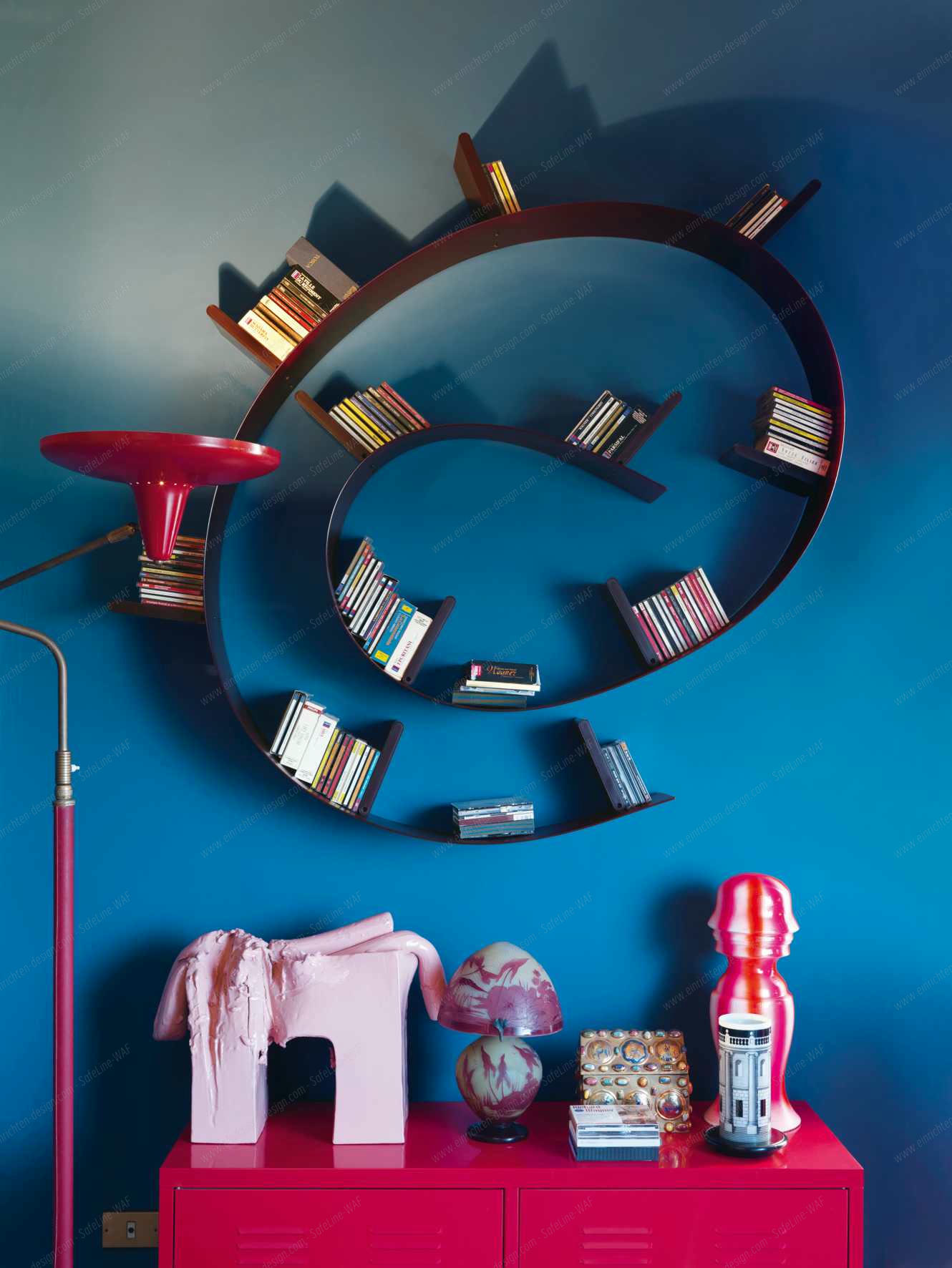 Bookworm Shelf Kartell