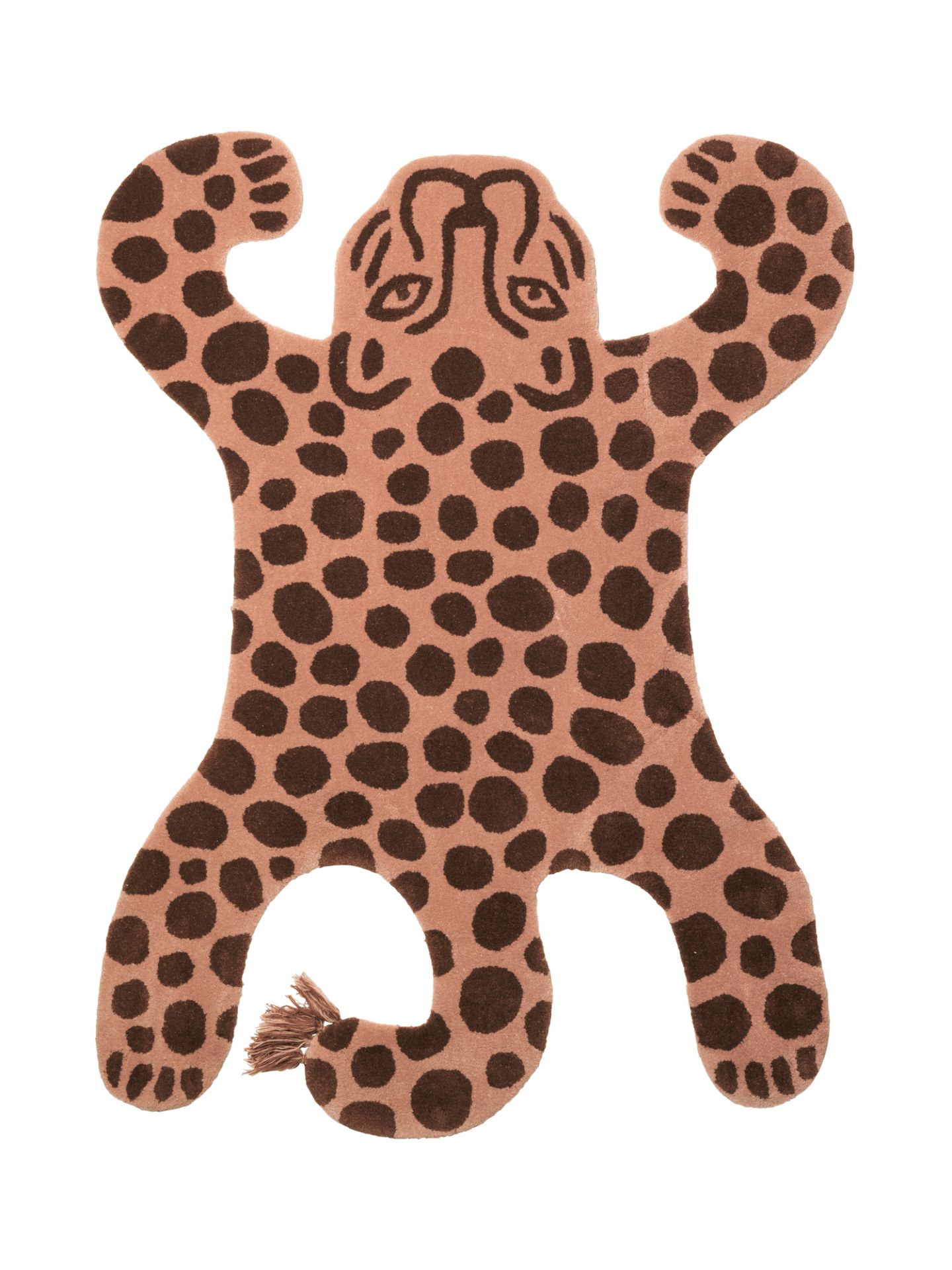 Safari Tufted Rug Leopard Ferm Living